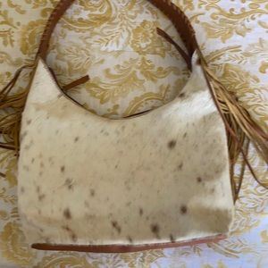 Barely used American Darling hide/leather hobo style purse